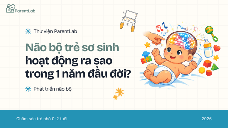 Não bộ trẻ sơ sinh hoạt động ra sao trong 1 năm đầu đời?