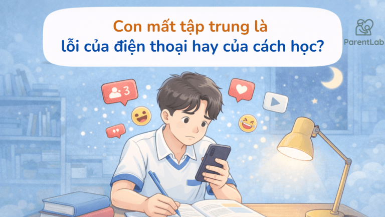 Con mất tập trung là lỗi của điện thoại hay của cách học?