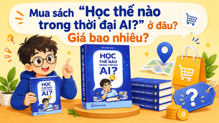 Mua sách “Học thế nào trong thời đại AI?” ở đâu? Giá bao nhiêu?