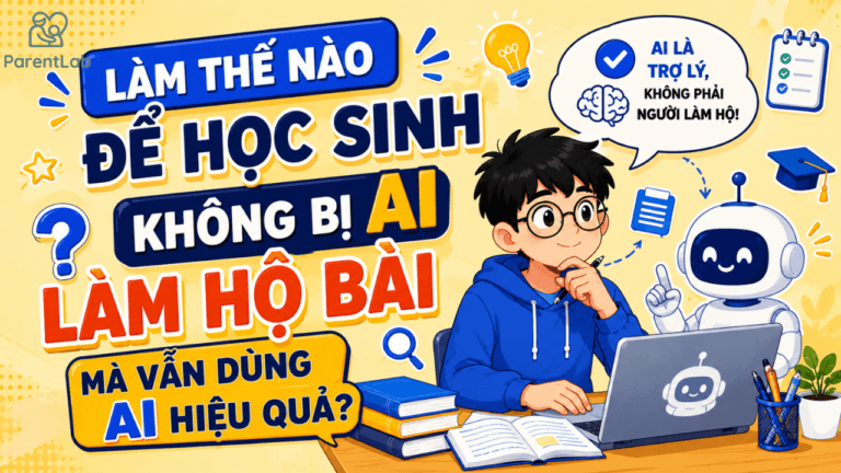 Làm thế nào để học sinh không bị AI làm hộ bài mà vẫn dùng AI hiệu quả?