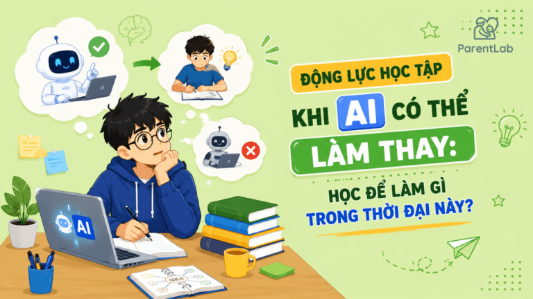 Động lực học tập khi AI có thể làm thay: Học để làm gì trong thời đại này?
