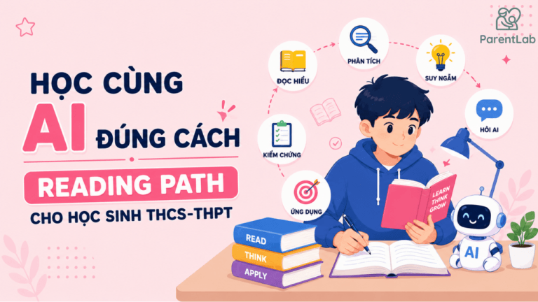Học cùng AI đúng cách – Reading Path cho học sinh THCS-THPT