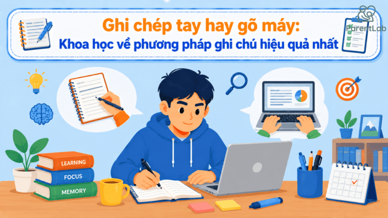 Ghi chép tay hay gõ máy: Khoa học về phương pháp ghi chú hiệu quả nhất
