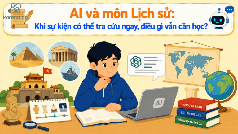 AI và môn Lịch sử: Khi sự kiện có thể tra cứu ngay, điều gì vẫn cần học?