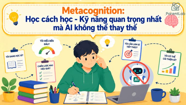 Metacognition: Học cách học – Kỹ năng quan trọng nhất mà AI không thể thay thế