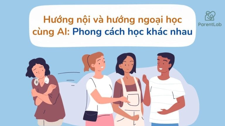 Học sinh hướng nội và hướng ngoại học cùng AI: Phong cách học khác nhau